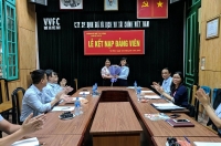 VVFC kết nạp đảng viên mới