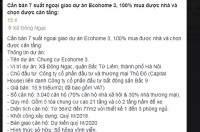 Mua nhà xã hội mất tiền chênh 500 triệu: Cò quay siết tiền khách mua