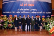 Ban Lãnh đạo VVFC chụp ảnh củng Ông Nguyễn Anh Tuấn - Cục trưởng Cục Quản lý Giá và Ông Nguyễn Ngọc Tuấn - Nguyên Thứ trưởng Bộ Tài chính